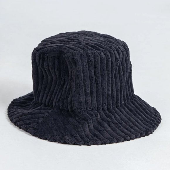 SOFT CORDUROY VINTAGE BUCKET HAT - Picture 2 of 2